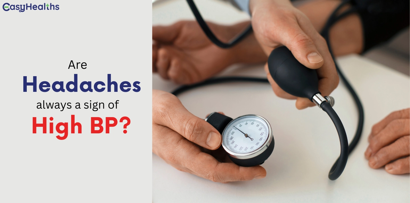 Are headaches always a sign of high BP?